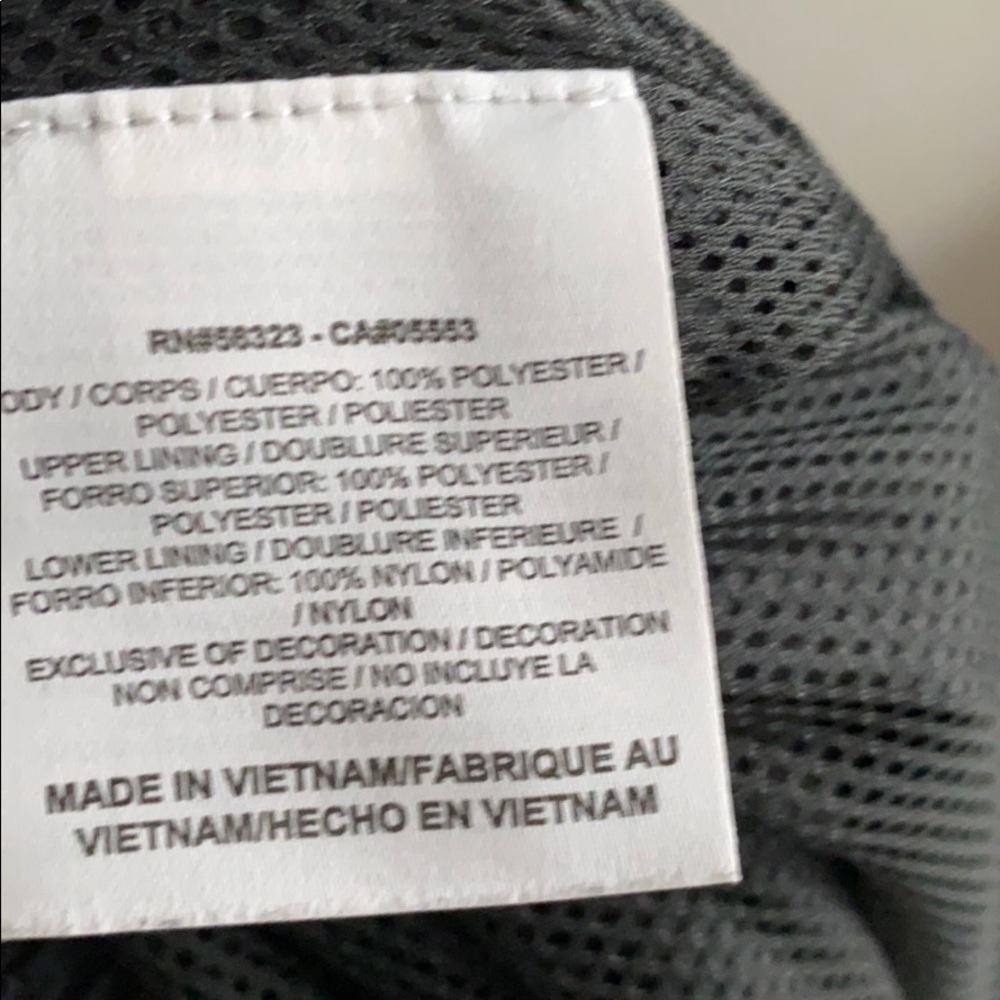 Nike dark grey windbreaker pants - Picture 6 of 7